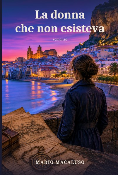 Copertina del libro La donna che non esisteva di Mario Macaluso