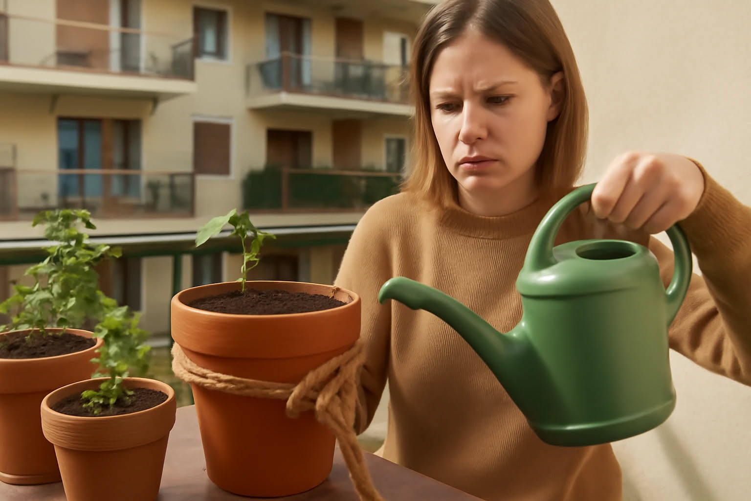 Portare le piante in casa troppo presto è un errore che si paga a marzo