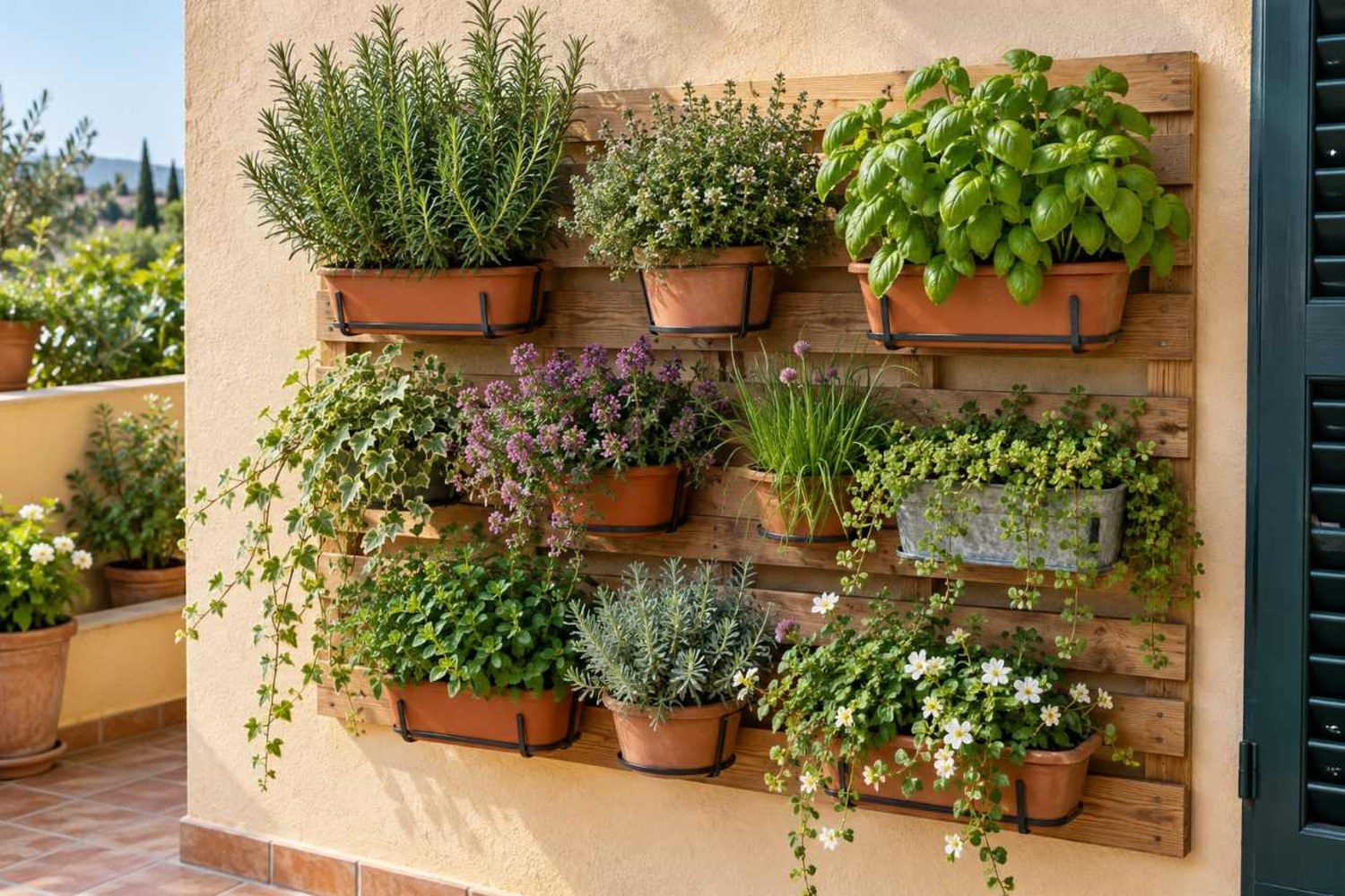 Come realizzare un giardino verticale con pochi materiali: la soluzione per chi ha poco spazio