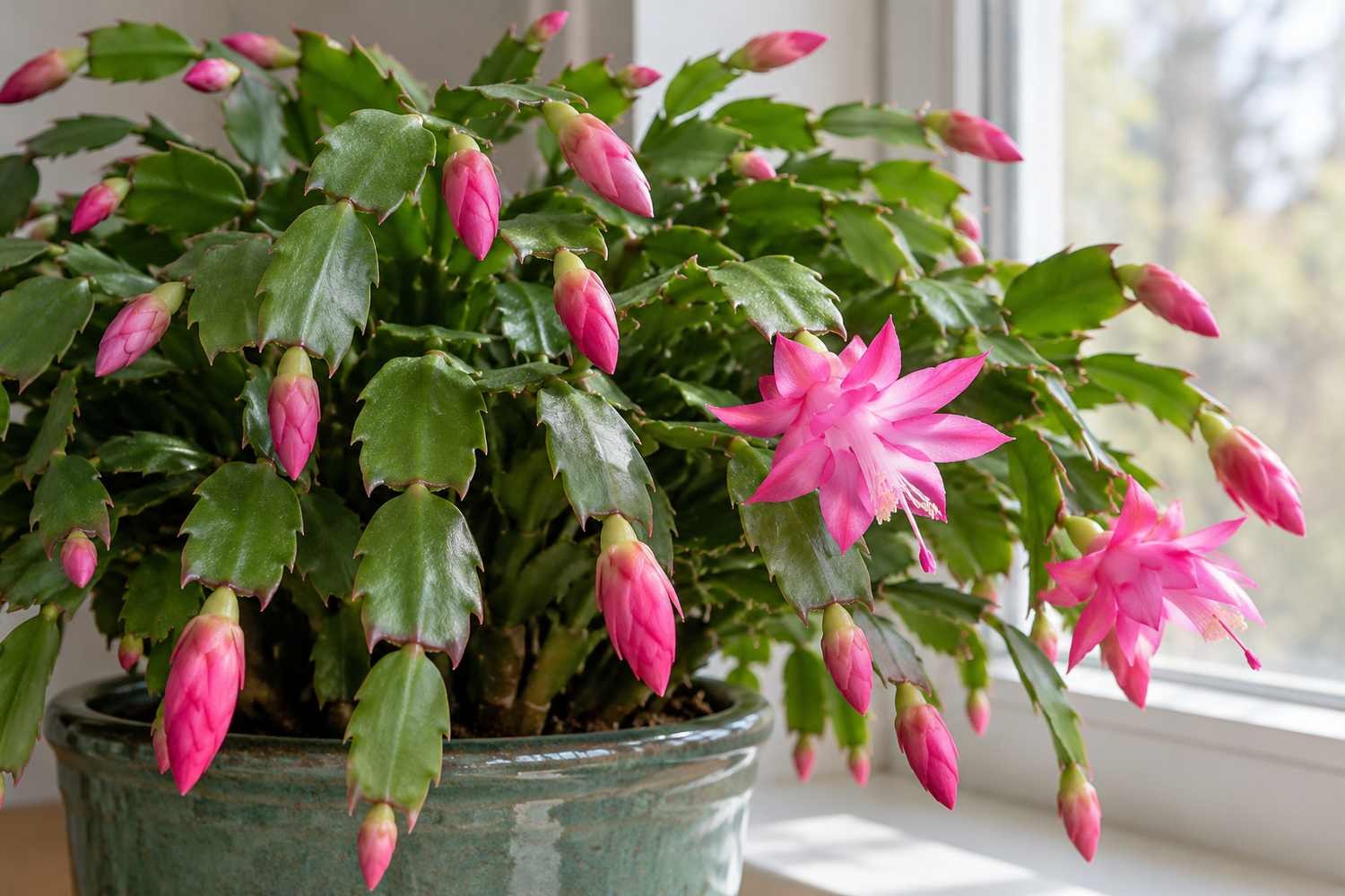 Come evitare che il cactus di Natale perda i fiori prima di sbocciare