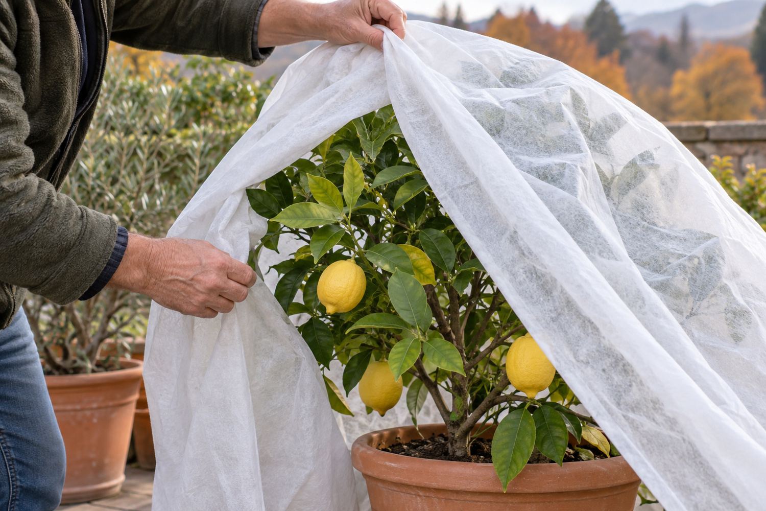 5 gesti da fare a novembre prima delle prime gelate per avere piante sane fino a primavera