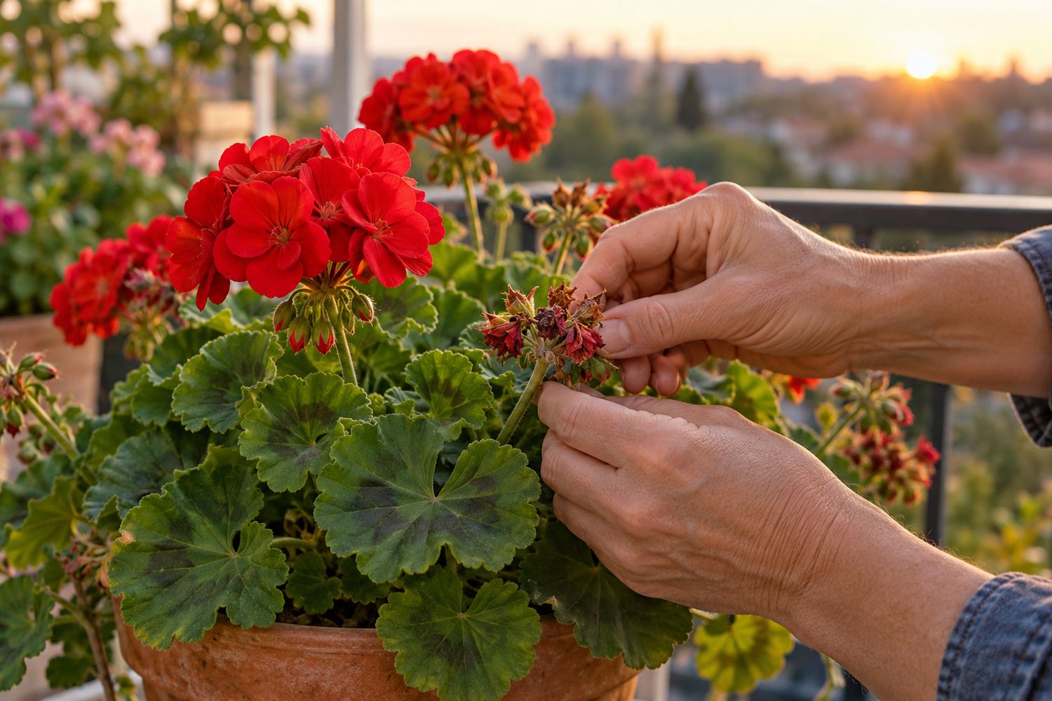 6 gesti da fare la sera sul balcone per avere fiori più belli al mattino