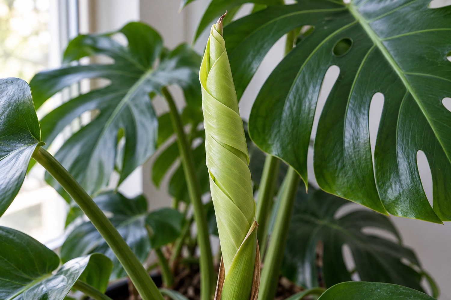 Le foglie della monstera non si aprono: cosa impedisce alla pianta di crescere