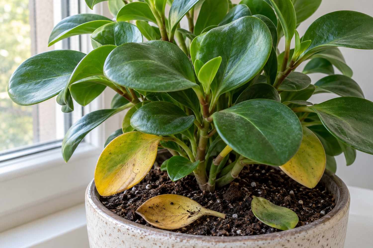 Perché la peperomia sta perdendo le foglie e come intervenire