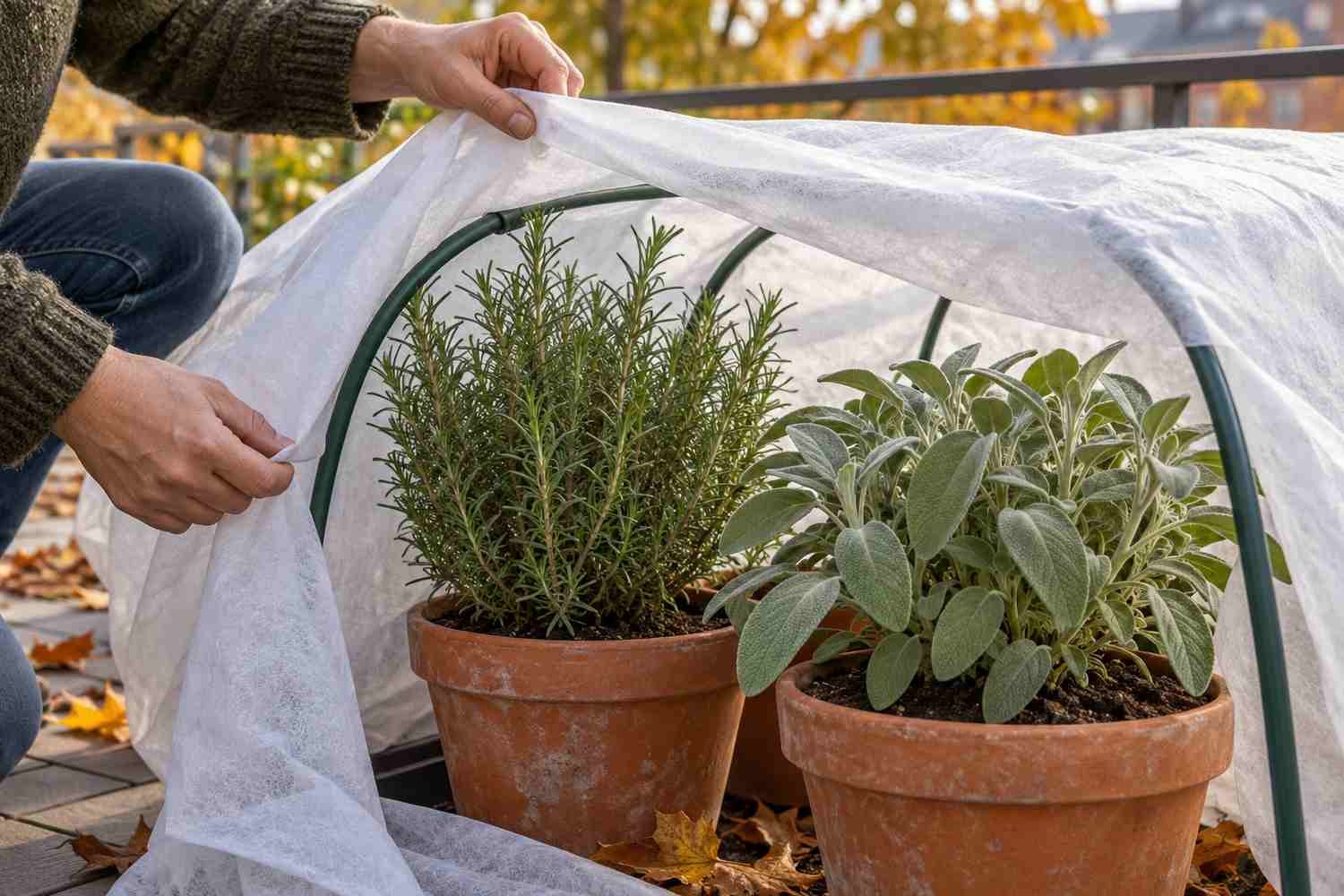 Piante aromatiche in autunno: gli errori da evitare con le prime notti fredde