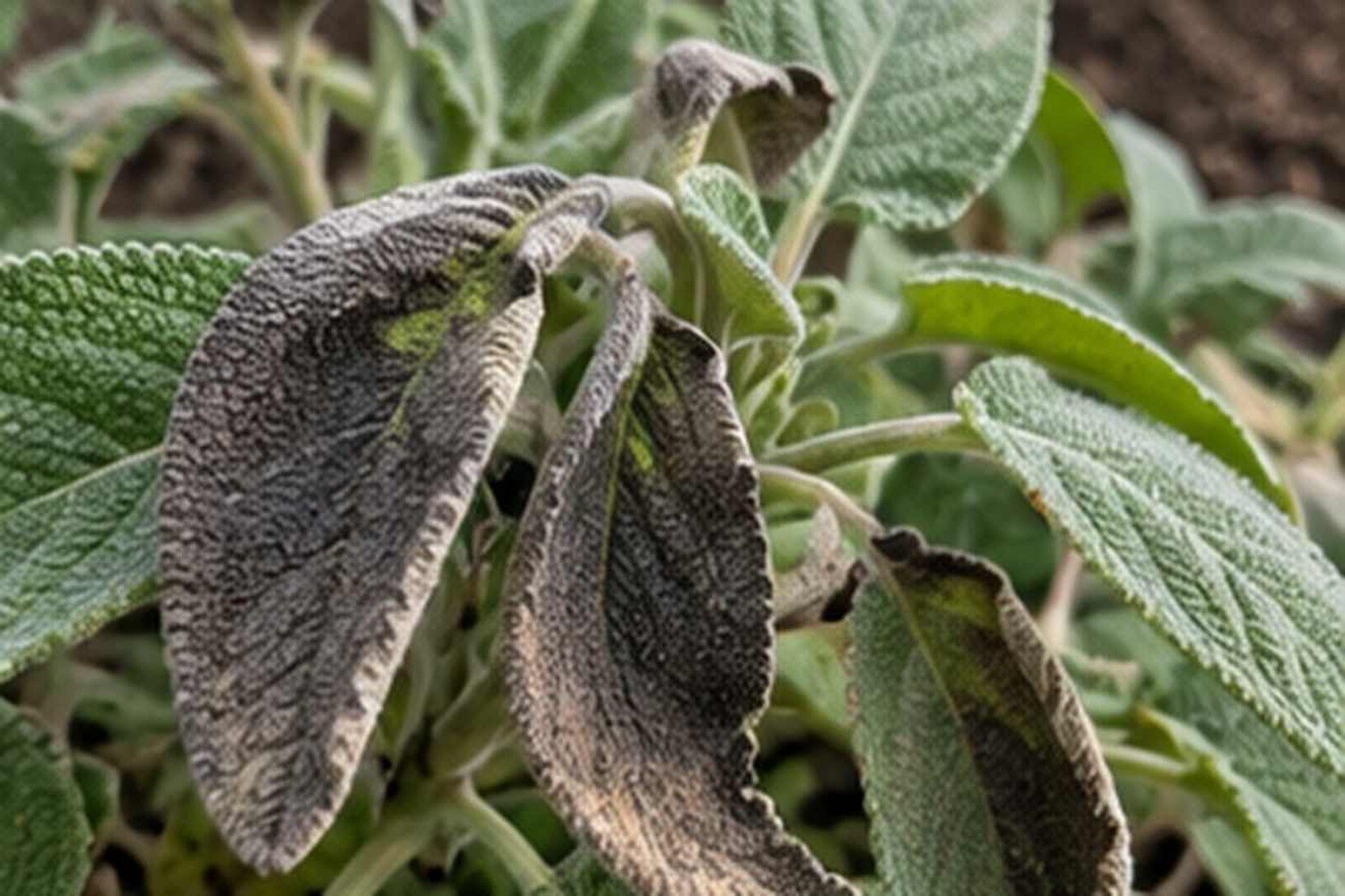 Perché la salvia diventa nera in autunno: cosa sta succedendo alle sue foglie